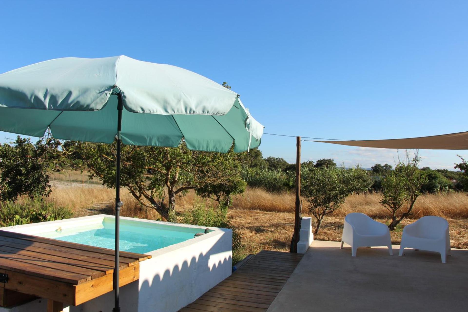 Oak Monte Alentejano - 2 Casas T2 Alugadas Sempre Em Simultaneo Toda A Propriedade E Exclusiva A Uma So Reserva Santiago do Cacem Exterior photo